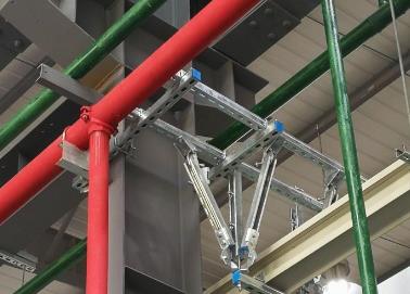 锡林郭勒盟该抗震支架的整体式支吊架结构协调性好